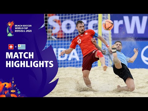 Switzerland v Uruguay | FIFA Beach Soccer World Cup 2021 | Match Highlights