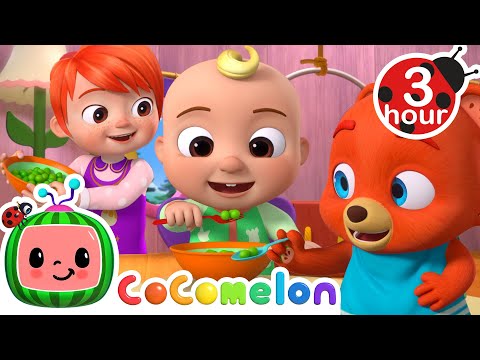 Eat Your Veggies JJ (Healthy Baby Song) + More | Cocomelon - Nursery Rhymes | Fun Cartoons For Kids