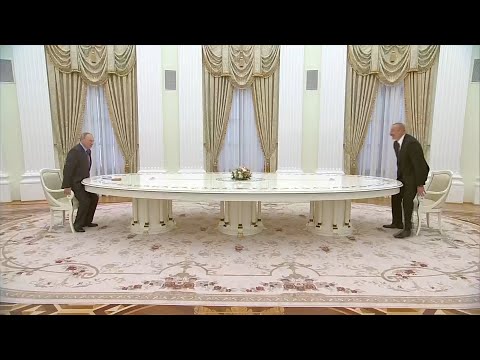 Vladimir Putin meets with President of Azerbaijan Ilham Aliyev in Moscow | AFP