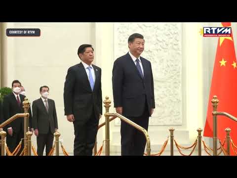 China's Xi welcomes Philippines' Marcos