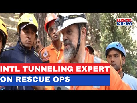 Uttarkashi Tunnel Rescue: Intl Tunneling Expert Arnold Dix Talks To Media On Ongoing Rescue Ops