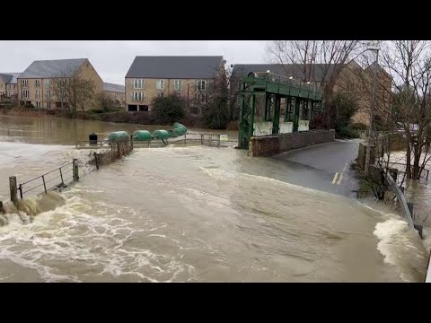 Maltempo in Europa: alluvione in Inghilterra, le esondazioni nel Cambridgeshire