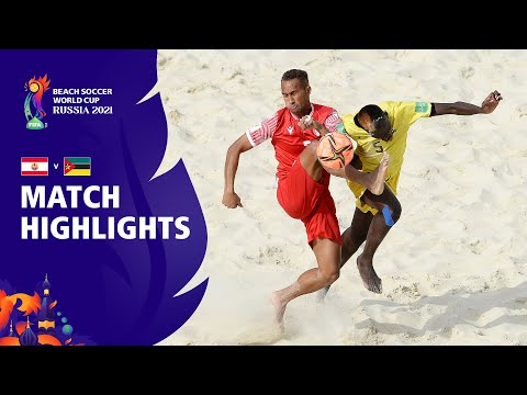 Tahiti v Mozambique | FIFA Beach Soccer World Cup 2021 | Match Highlights