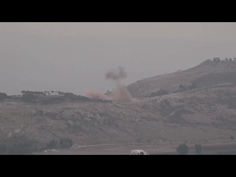 Smoke rises close to Lebanese border villages | AFP