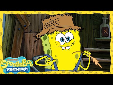 SpongeBob |  Besuch aus der VERGANGENHEIT!? | SpongeBob Schwammkopf