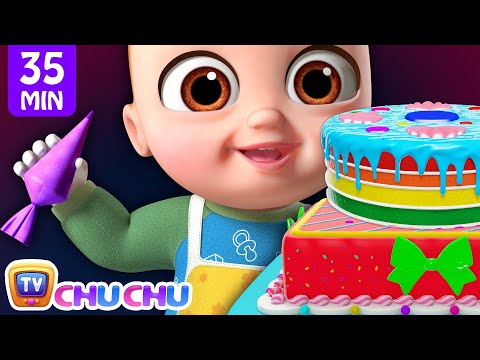 Pat A Cake Song + More ChuChu TV 3D Nursery Rhymes &amp; Kids Songs