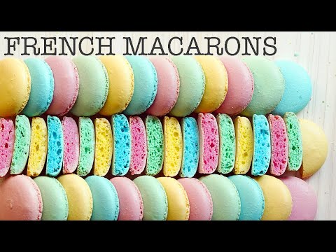 French Macarons with Non-Hollow Shells.