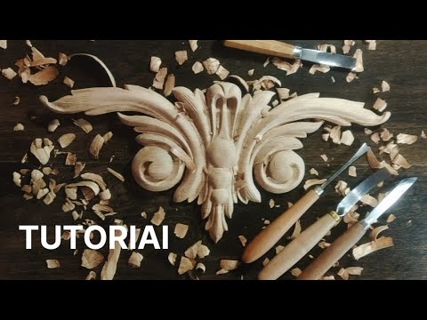 Wood Carving, amazing art.Tutorial 