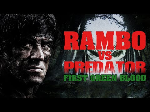 RAMBO VS PREDATOR. FEATURE FILM MASHUP. AMDSFILMS