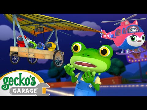 Flying Mechanicals | Go Gecko's Garage! | Kids Cartoons