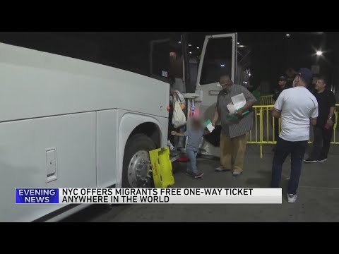 New York City sets up office to give migrants one-way tickets out of town