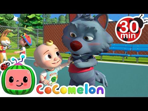 Basketball Song and More! | CoComelon Furry Friends | Animals for Kids