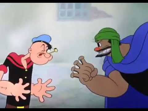 Popeye The Sailor meets Ali Babas Forty Thieves - Classic Color Cartoon