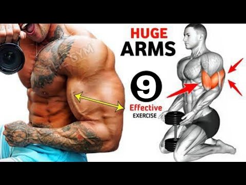 9 Best Biceps Workouts in Gym🥵||