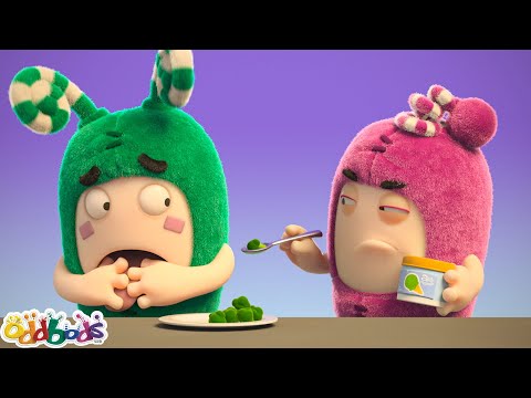 Eat Your Vegetables | Oddbods - Food Adventures | Cartoons for Kids