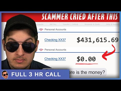 Scammers Cry After Ruining Their Own Scam - $430K Gone (Full 3hrs)