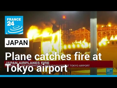 Passenger plane catches fire after a collision at Tokyo airport &bull; FRANCE 24 English