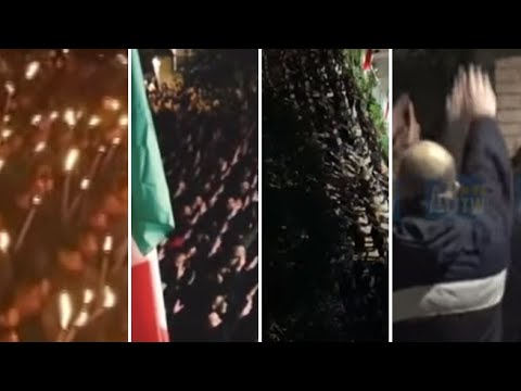 Dal 2007 a oggi, le commemorazioni fasciste ad Acca Larenzia: i video del saluto romano negli...