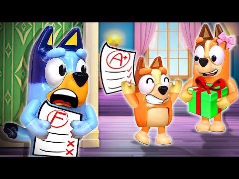 Mommy, It's Not Fair... 😿😿 | BLUEY's School Problem | NEW ✨ Funny Toy Stories For Kids