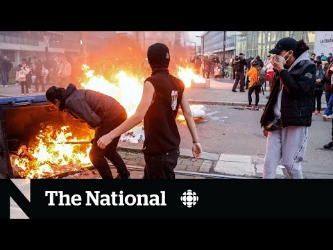 Wide-scale protests continue in France over pension reform