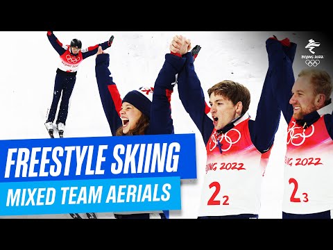 Freestyle Skiing - Mixed Team Aerials | Full Replay | 