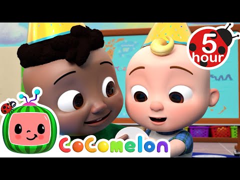 Happy New Year | CoComelon Nursery Rhymes &amp; Kids Songs| Moonbug - Our Green Earth |  4-5 Hour Videos