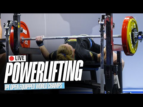 ?  LIVE World Open Equipped Powerlifting Championships | Women 63kg A-Group &amp;amp; Men 93kg A-Group