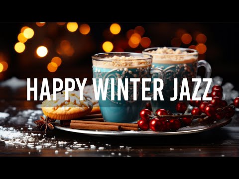 Happy Winter Jazz - Smooth Exquisite Coffee Jazz Music &amp; Sweet Bossa Nova Music for Good New Day