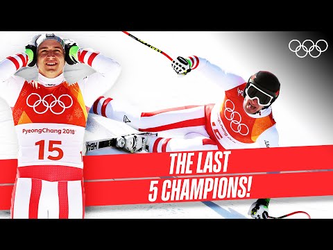 Alpine Skiing - Men's Super G ⛷  Last 5  Champions! 🥇