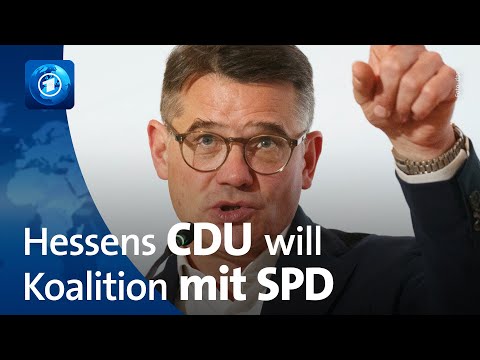 Nach Landtagswahl: Hessens CDU will mit SPD regieren