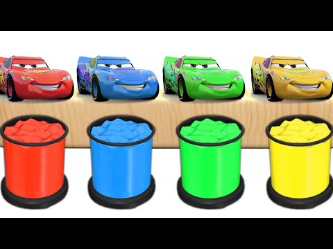 Lightning McQueen Cars with Magic Liquid