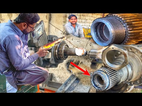 How to Repair Broken Rear Axle Bearing Size and Nut Thread