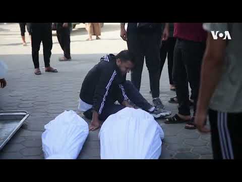 Palestinians Mourn Dead Relatives in Gaza&nbsp;| VOA News