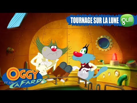 Tournage sur la Lune ! - Oggy et les Cafards Saison 5 c'est sur Gulli ! #32