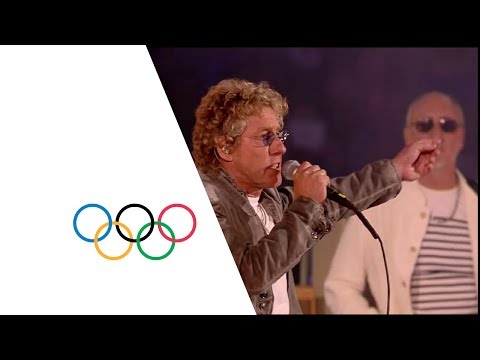 The Who London 2012 Performance | Extinguishing the Olympic Flame