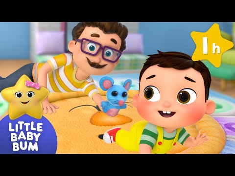 Hickory Dickory Dock +More ⭐ LittleBabyBum Nursery Rhymes - One Hour of Baby Songs