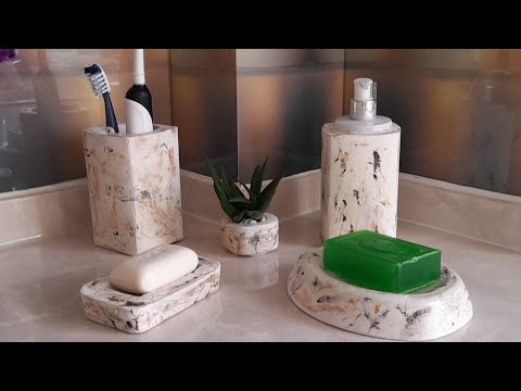 10 ₺ ye Banyo Seti /Make Bathroom Set With Cement