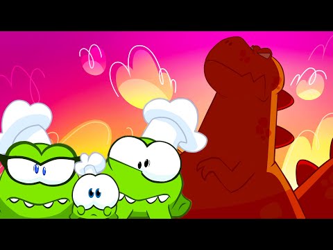 Om Nom Hik&acirc;yeleri 🥳 Super Noms 🧁 Om Nom Cafe: Mega Yemek 🌪️Derleme⭐ Super Toons TV Animasyon