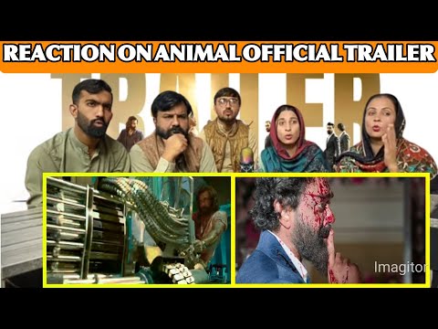 REACTION On ANIMAL OFFICIAL TRAILER Ranbir Kapoor | Rashmika M, Anil K, Bobby D.