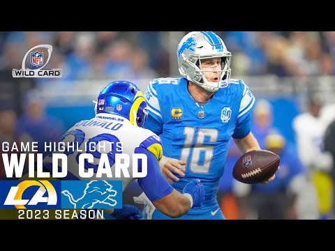 Los Angeles Rams vs. Detroit Lions Game Highlights | NFL 2023 Super Wild Card Weekend