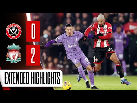 Sheffield United 0-2 Liverpool | EXTENDED Premier League highlights | Van Dijk &amp; Szoboszlai Goals ‼️