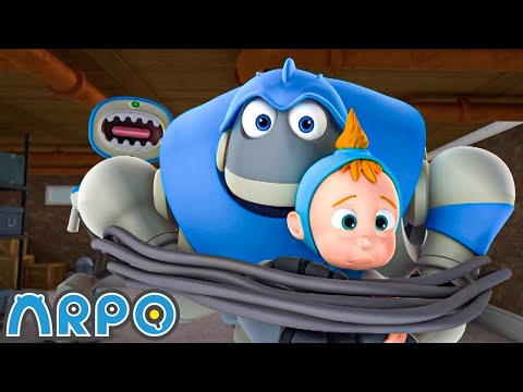 Rise of the Machine Robots! | Baby Daniel and ARPO The Robot Cartoon | Funny Cartoon Robot for Kids