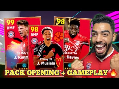 FC BAYERN M&Uuml;NCHEN BIG TIME PACK OPENING + GAMEPLAY 🔥🐐 EFootball 24 mobile