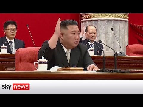 North Korea: Kim Jong Un vows to boost farming amid food shortage rumours