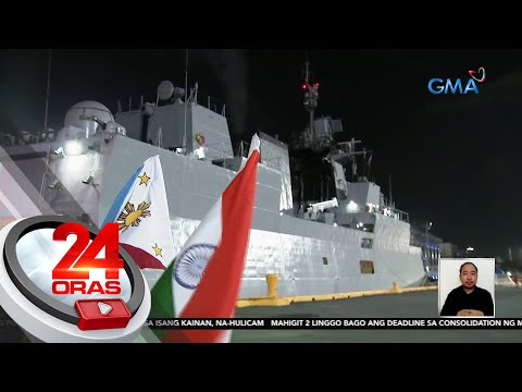 Warship ng India na kayang dumetect ng submarine, pwede raw itulong sa pagdepensa ng... | 24 Oras