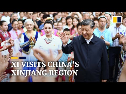 China&rsquo;s President Xi visits far western Xinjiang region for first time in 8 years