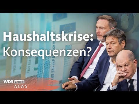 Nach Urteil und Haushaltssperre: Wie geht es mit dem Bundeshaushalt weiter? | Aktuelle Stunde