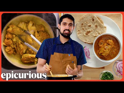 How a Michelin Star Indian Chef Makes Chicken Curry at Home | Passport Kitchen | Epicurious