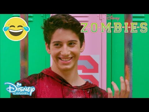 Z-O-M-B-I-E-S | Water Bucket Challenge ? | Disney Channel UK