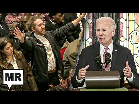 Biden Reacts To Protesters Calling For Gaza Ceasefire